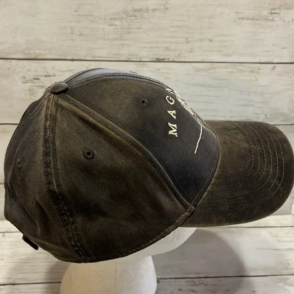 Magnolia Farms Hat Distressed Saddle. From the Silos Waco Texas - Picture 2 of 8